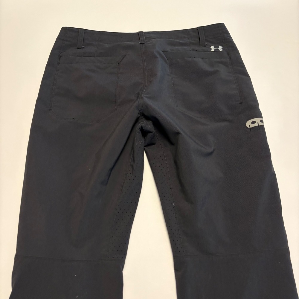 Under Armour Performance Pants Mens 34/30 Dark Grey Ventilated Hiking Golf 0450